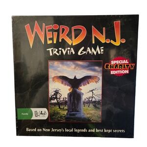 Weird N.J.‎ Trivia Game (Special Charity Edition) - Factory Sealed